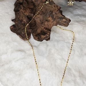 18K Gold Italian Anchor Chain